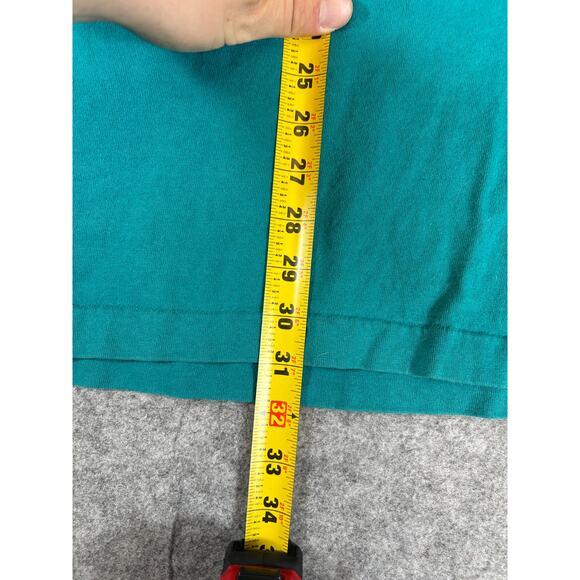 VINTAGE American Fishing Shirt Mens XL Blue Graphic Short Sleeve Tee Streetwear - Picture 3 of 6